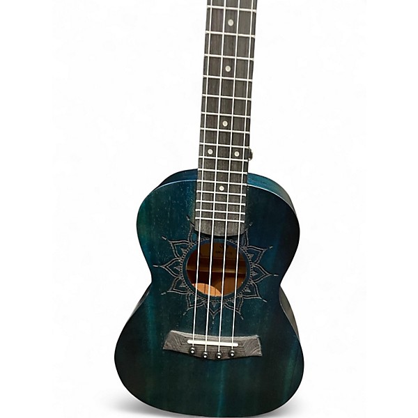 Used Akua SEA Ocean Turquoise Ukulele