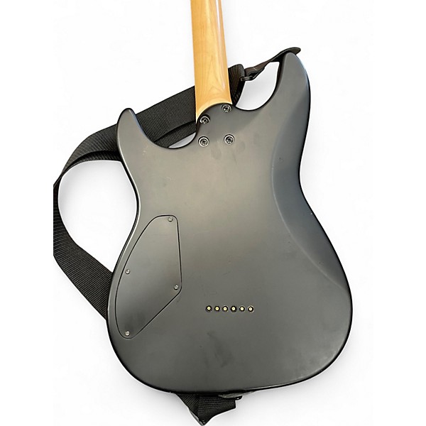 Used Laguna LE200 Black Solid Body Electric Guitar