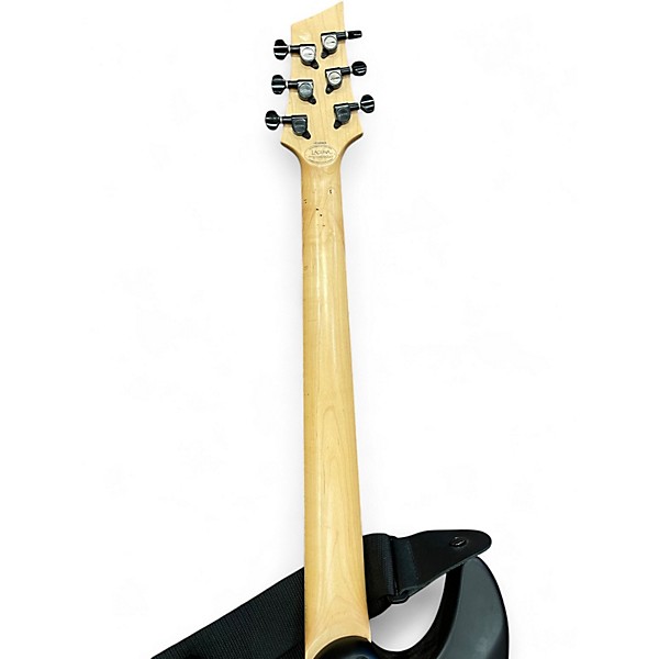 Used Laguna LE200 Black Solid Body Electric Guitar