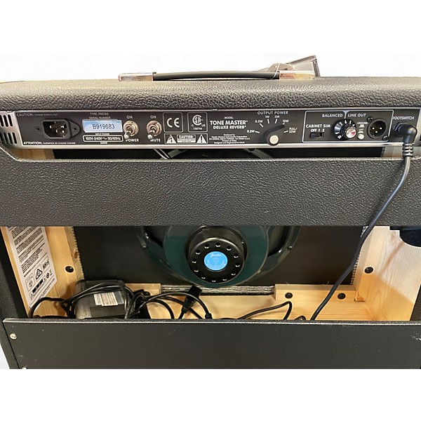 Used Fender Tone Master Deluxe Reverb Guitar Combo Amp