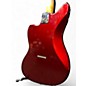 Used Mjt VTM Candy Apple Red Solid Body Electric Guitar