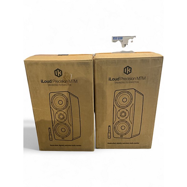 Used IK Multimedia ILOUD PRECISION MTM MK1 PAIR Powered Monitor
