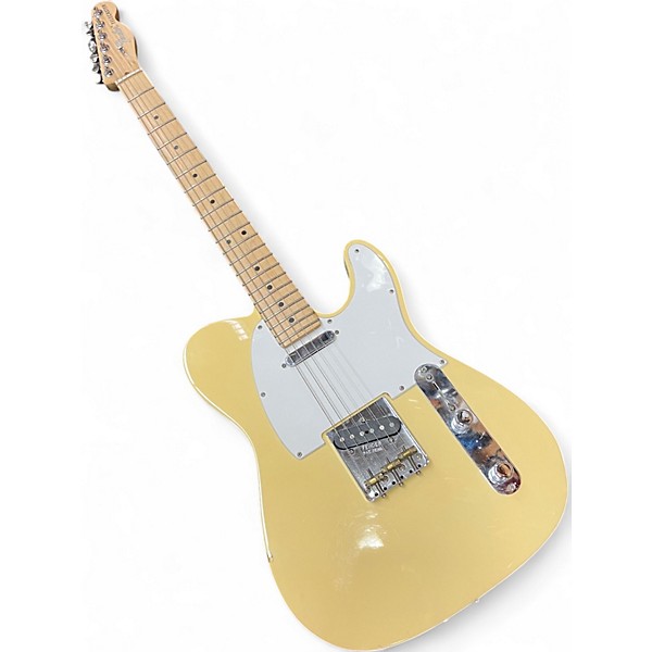 Used 2020 Fender American Performer Telecaster Cream Solid Body Electric Guitar