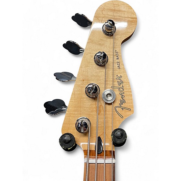 Used Fender Player Jazz Bass 3 Tone Sunburst Electric Bass Guitar