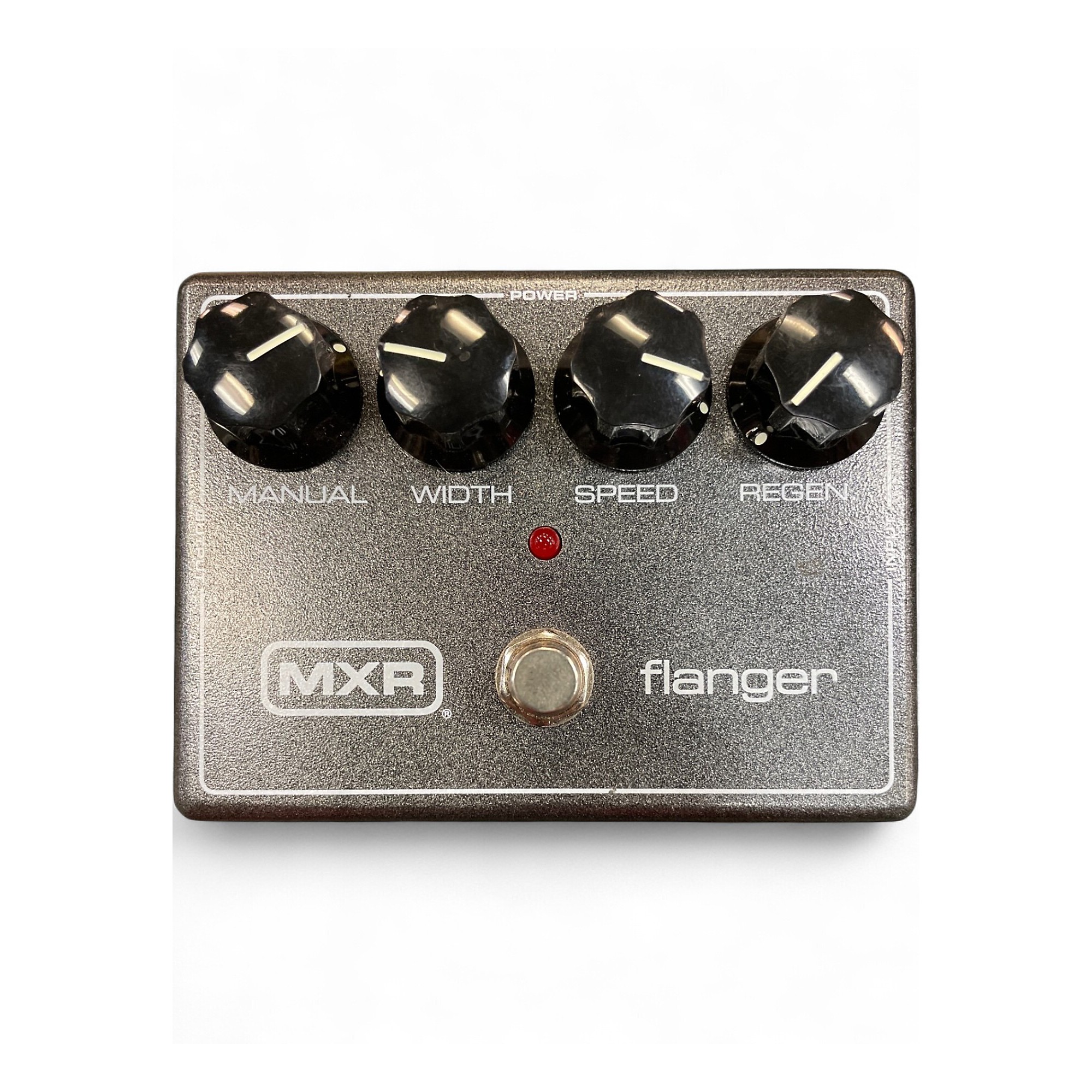 ギター MXR M117R Flanger MXR M117R Flanger Effects Pedal Metallic Gray | Guitar Center