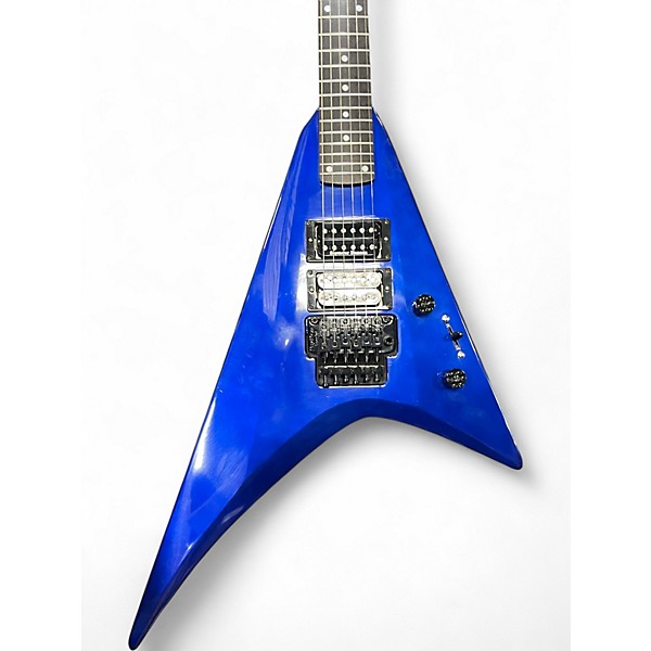 Used Kramer vanguard 2000 Blue Solid Body Electric Guitar
