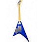 Used Kramer vanguard 2000 Blue Solid Body Electric Guitar