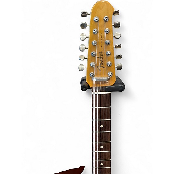 Used Fender Stratocaster Xii 2 Tone Sunburst Solid Body Electric Guitar