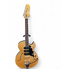 Used 2019 Guild SF1 Jet 90 Gold Hollow Body Electric Guitar