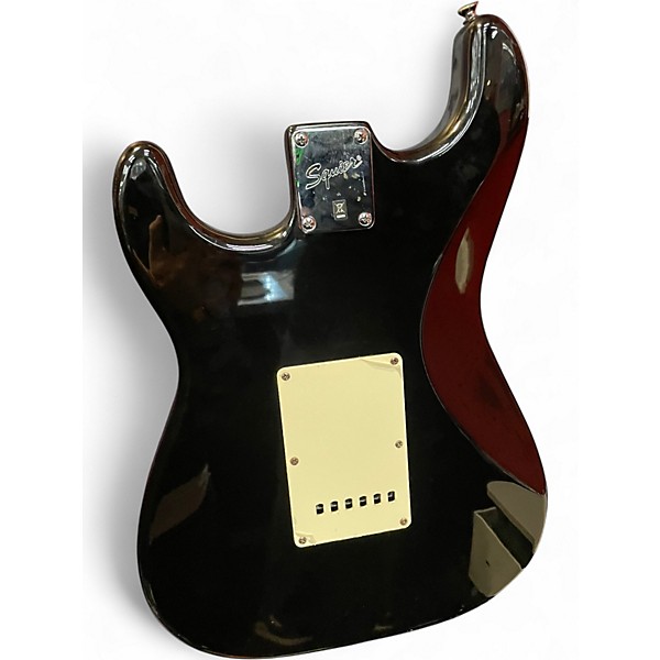 Used Squier Affinity Stratocaster Black Solid Body Electric Guitar