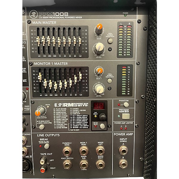 Used Mackie PPM1008 Powered Mixer