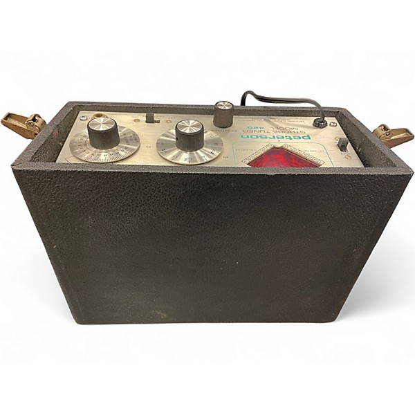 Vintage 1970s Peterson Strobe Tuner Model 420 Tuner Pedal