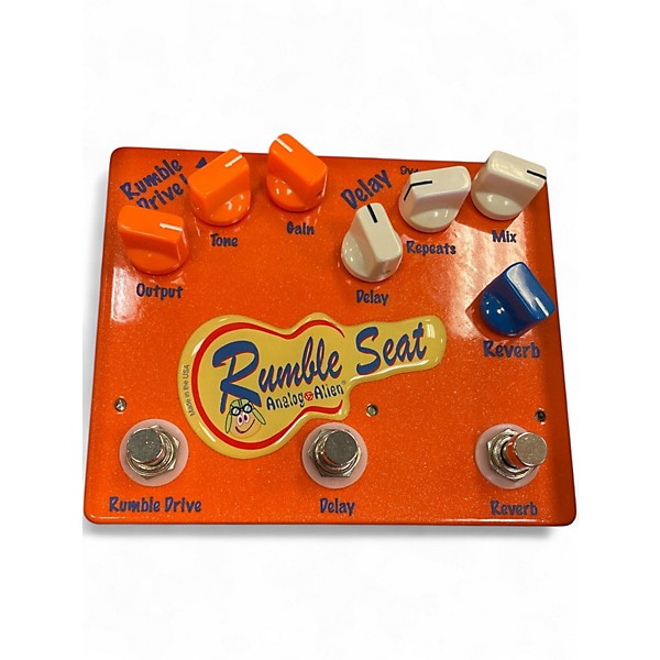 Used Analog Alien RUMBLE SEAT Effect Pedal