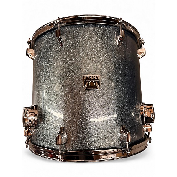 Used TAMA 3 Piece Superstar Classic BLUE SPARKLE Drum Kit