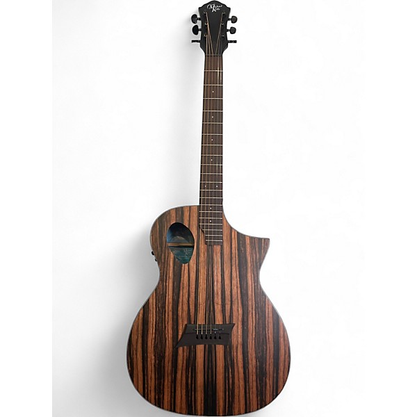 Used Michael Kelly mkfesjesfx dark walnut Acoustic Electric Guitar