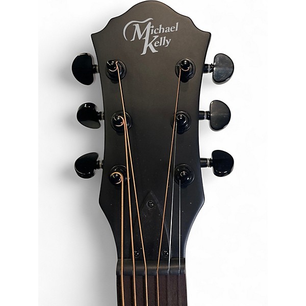 Used Michael Kelly mkfesjesfx dark walnut Acoustic Electric Guitar