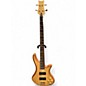 Used Schecter Guitar Research Stiletto Custom 4 String Natural Electric Bass Guitar thumbnail