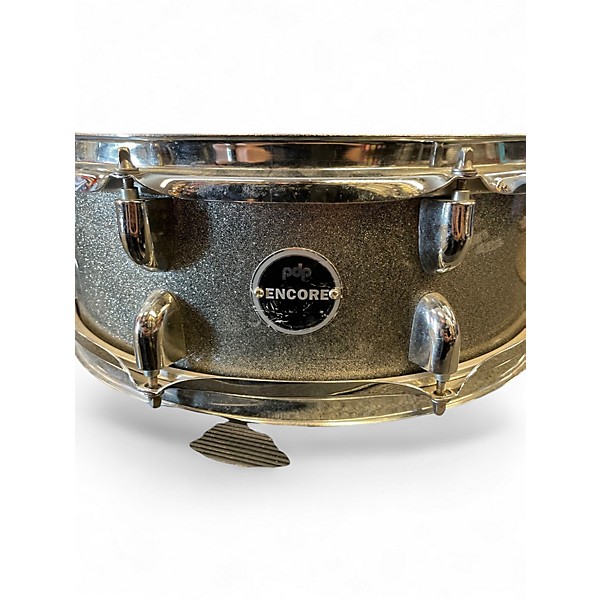Used PDP by DW 14in Encore Silver Sparkle Drum
