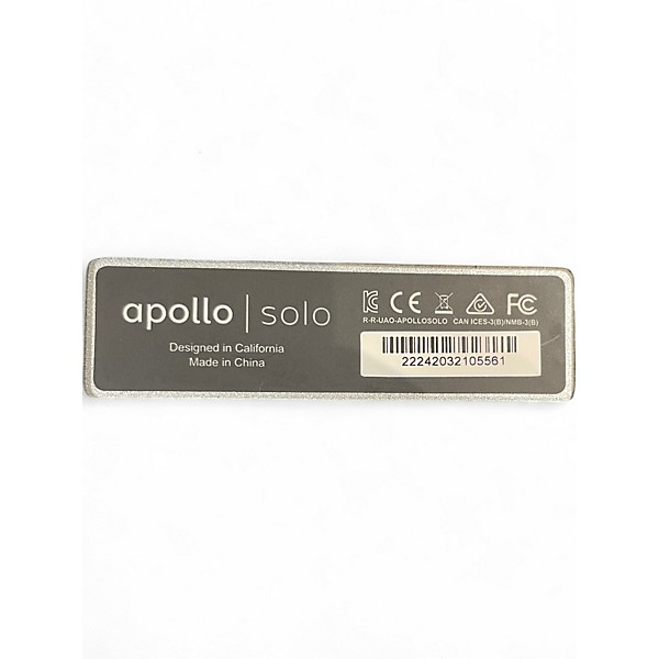 Used Universal Audio Apollo Solo Audio Interface