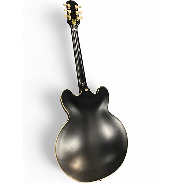 Used Epiphone EMILY WOLFE SHERATON Satin Black Hollow Body Electric Guitar