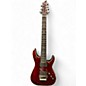 Used Schecter Guitar Research Hellraiser C7 Floyd Rose Black Cherry Solid Body Electric Guitar thumbnail