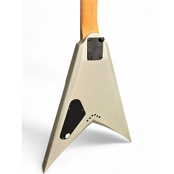 Used Dean DAVE MUSTAINE VMNT Silver Solid Body Electric Guitar