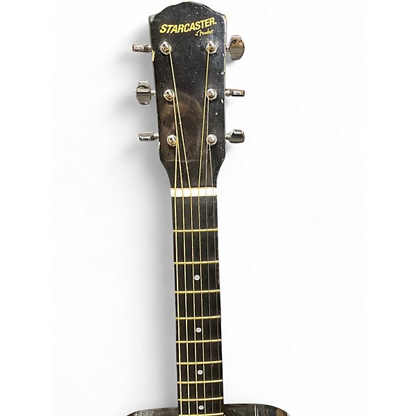 Used Fender Starcaster Natural Hollow Body Electric Guitar