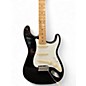 Used Fender 75th Anniversary Player Stratocaster Black and White Solid Body Electric Guitar