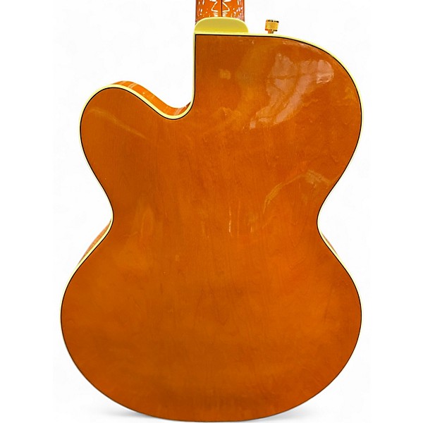 Used 2004 Gretsch Guitars G6120-1960 NASHVILLE Orange Hollow Body Electric Guitar