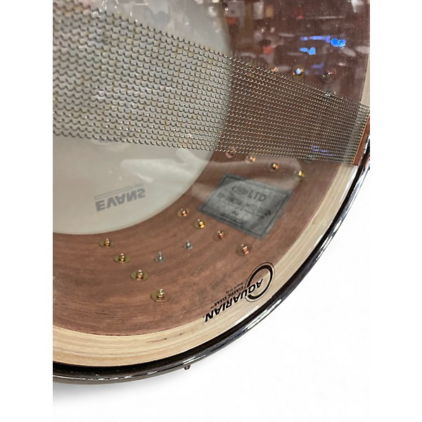 Used PDP by DW 7X14 Limited Edition 18ply maple bubinga Natural Drum