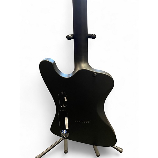 Used ESP LTD Phoenix Black Metal Baritone Black Solid Body Electric Guitar