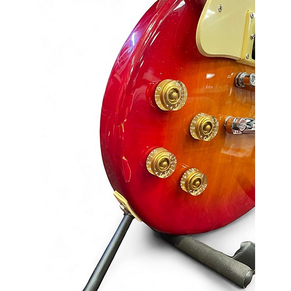 Used Epiphone Les Paul 100 Bolt On Left Handed 2 Color Sunburst Electric Guitar