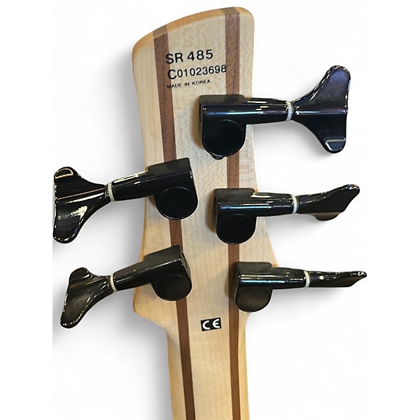 Used Ibanez SR 485 Natural Electric Bass Guitar