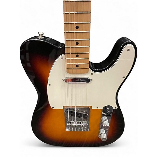 Used Fender Standard Telecaster Brown Sunburst Solid Body Electric Guitar