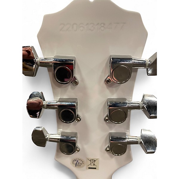 Used Epiphone Les Paul Junior Matco Tool Edition White Matco Tools Edition Solid Body Electric Guitar