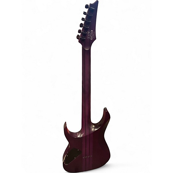 Used Ibanez RGRT621DPB TRANSPARENT PURPLE BURST Solid Body Electric Guitar