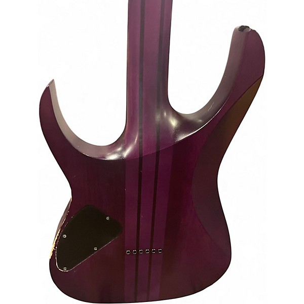 Used Ibanez RGRT621DPB TRANSPARENT PURPLE BURST Solid Body Electric Guitar