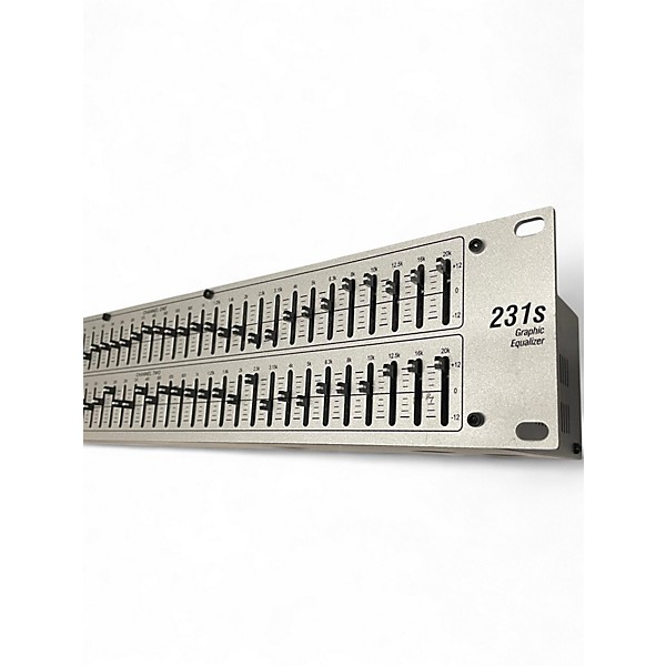 Used dbx 231s Dual Channel 31-Band Graphic Equalizer