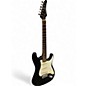 Used Samick Black Stratocaster Black Solid Body Electric Guitar thumbnail