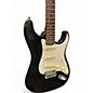 Used Samick Black Stratocaster Black Solid Body Electric Guitar