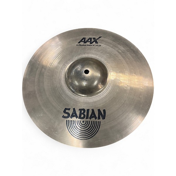 Used SABIAN 14in AAX Xplosion Hi Hat Pair Cymbal