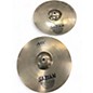 Used SABIAN 14in AAX Xplosion Hi Hat Pair Cymbal