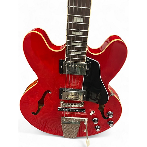 Used Epiphone ES-335 Joe Bonamassa Red Hollow Body Electric Guitar
