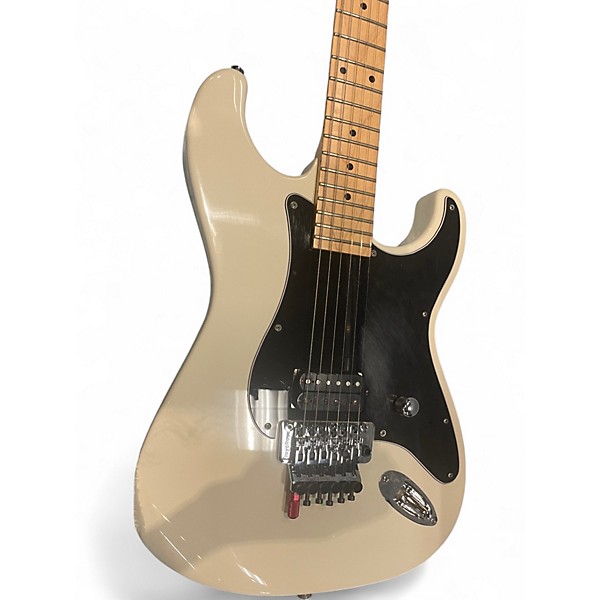 Used Grover Jackson gj2 Black and White Solid Body Electric Guitar