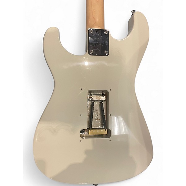 Used Grover Jackson gj2 Black and White Solid Body Electric Guitar