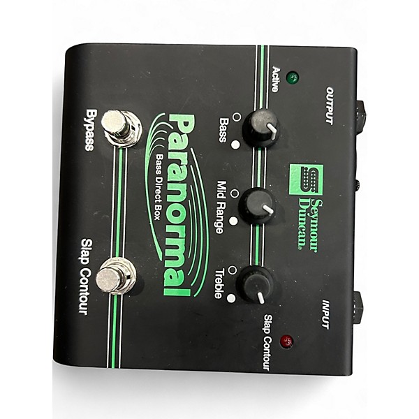 Used Seymour Duncan PARANORMAL BASS DI Effect Pedal