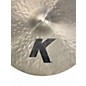 Used Zildjian 16in K Medium Dark Thin Crash Cymbal
