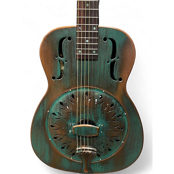 Used Recording King RM997VG VINTAGE GREEN Acoustic Guitar