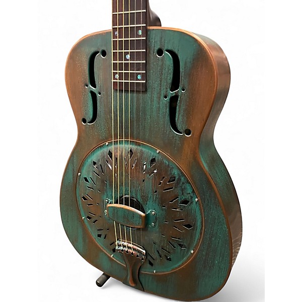 Used Recording King RM997VG VINTAGE GREEN Acoustic Guitar