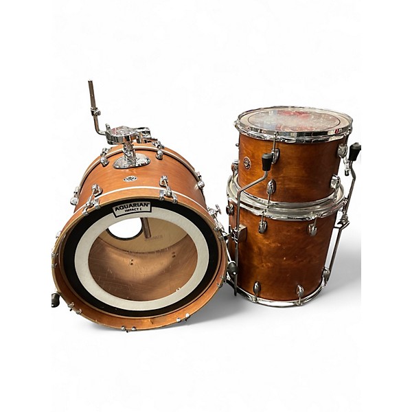 Used Gretsch Drums 3 Piece Catalina Maple Walnut Drum Kit